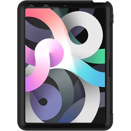 OtterBox Defender Series - Bakstycke för surfplatta - Polykarbonat, syntetiska fibrer - Svart - för Apple 10,9" iPad Air (4:e generationen, 5:e genera