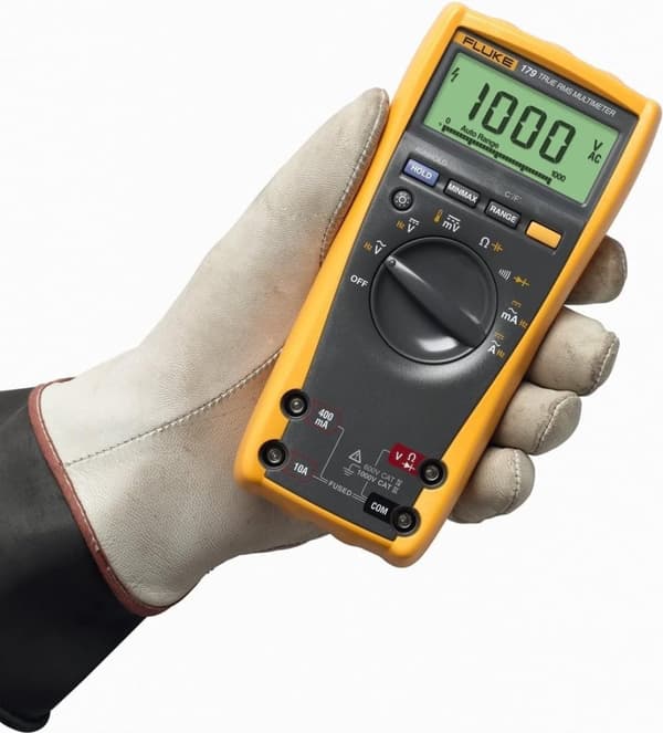 Fluke 1592842 Multimeter Digital CAT III 1000 V, CAT IV 600 V Näyttö (määrät): 6000