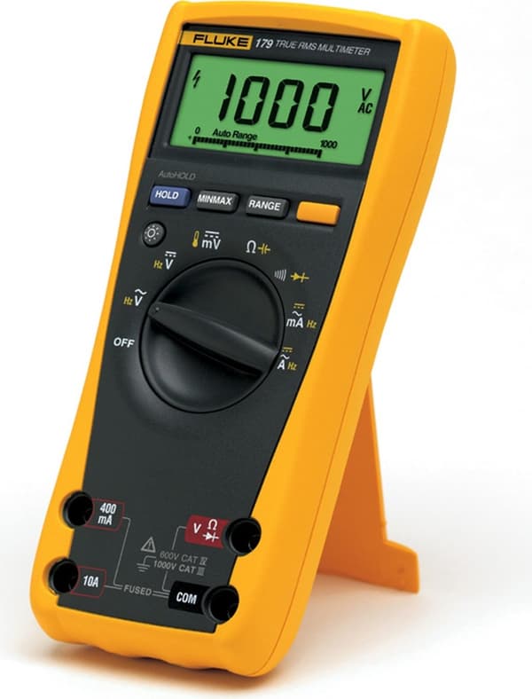Fluke 1592842 Multimeter Digital CAT III 1000 V, CAT IV 600 V Näyttö (määrät): 6000