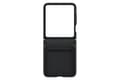 Miniatyrbillede 4 af 4: Samsung EF-VF731 - Beskyttende bagcover til mobiltelefon - øko-læder - sort - til Galaxy Z Flip5 (EF-VF731PBEGWW)
