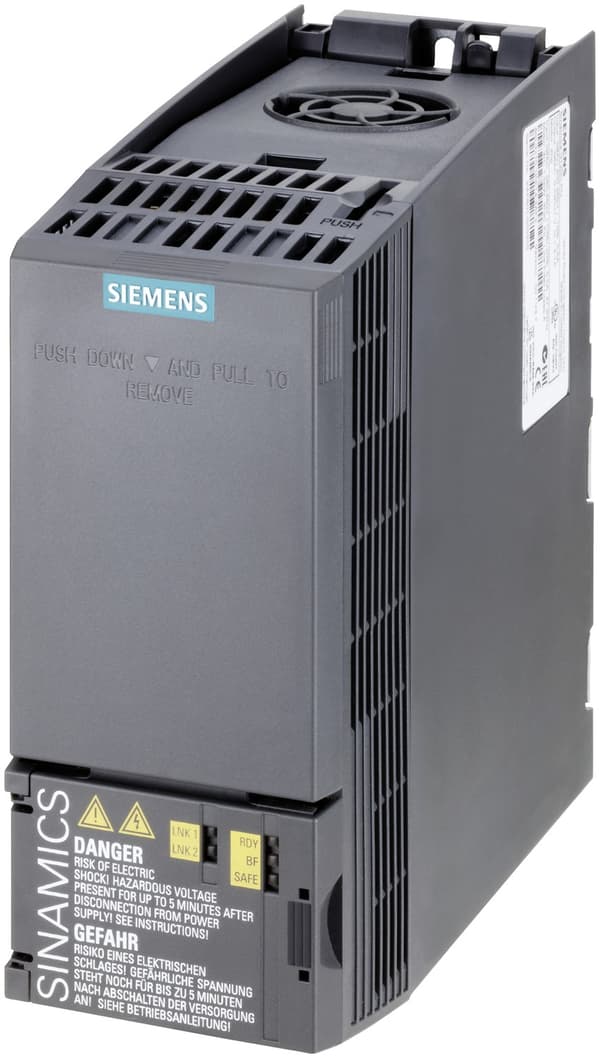 Siemens 6SL3210-1KE12-3AF2 strømforsyning & spændingsomformer indendørs flerfarvet (6SL32101KE123AF2) Flerfarvet