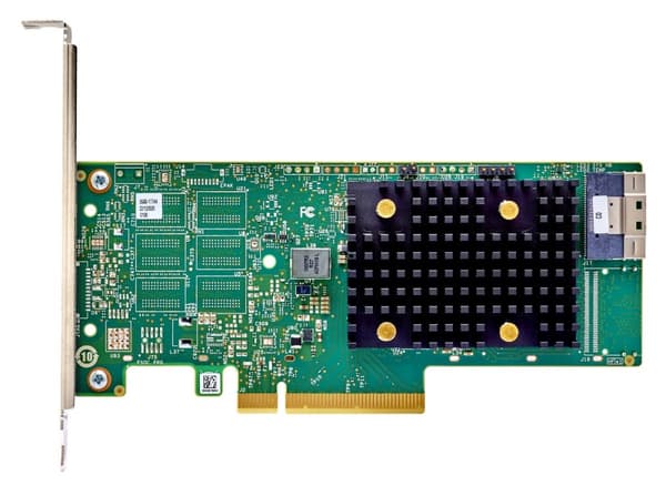 Lenovo ThinkSystem 440-8i - lagercontroller - 8 kanaler/kanal - SATA 6Gb/s / SAS 12Gb/s - lav profil - PCIe 4.0 x8 - til ThinkAgile VX2330 Appliance,