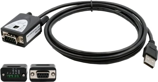 EXSYS GmbH USB 2.0 til seriel RS-422/485-kabel, overspændingsbeskyttelse (FTDI-chip) (EX-1346IS)