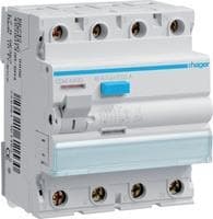 FI-afbryder 4-polet. 40A/30mA Hi CDH440D (CDH440D)