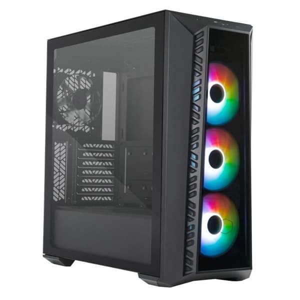 Gaming Housing - Cooler Master - Masterbox MB520 - Glass Facade - ARGB - 3x120mm