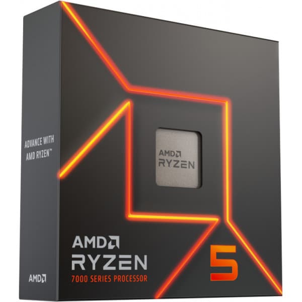 AMD Ryzen 5 7600X-processor til AM5-socket