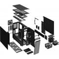 Miniatyrbild 8 av 8: Fractal Design Define 7 - ATX-chassi, svart