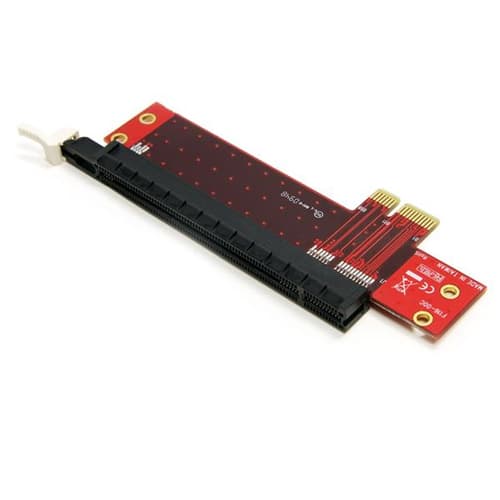 PCIE SLOT EXTENSION ADAPTER/. Rød