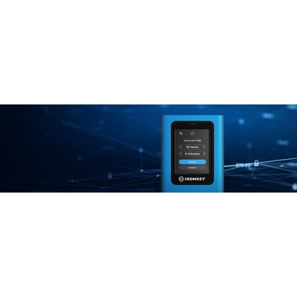 Kingston IronKey Vault Privacy 80 ekstern SSDdrev, 1920 GB.