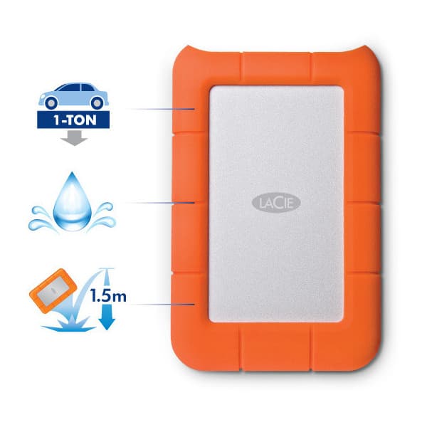 LaCie Rugged Mini 4 Tb - extern hårddisk