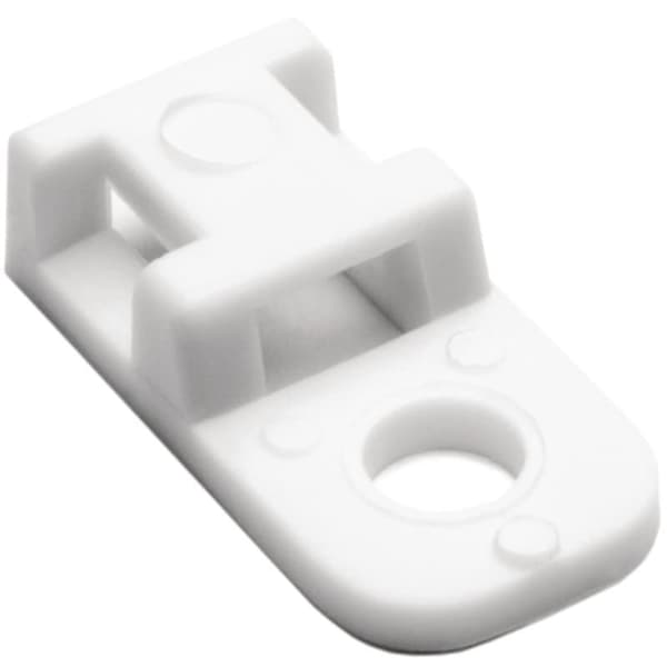 HellermannTyton nippusidepidike 4,6 mm valkoinen polyamidi 6,6 100 kappaleen pakkaus (CTAM1-PA66-WH)