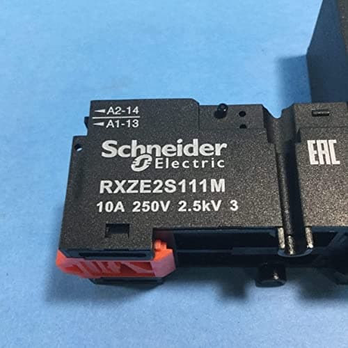 Schneider RXZE2S111M-stik til Rxm, 3-benet, separate kontakter, boksklemmer