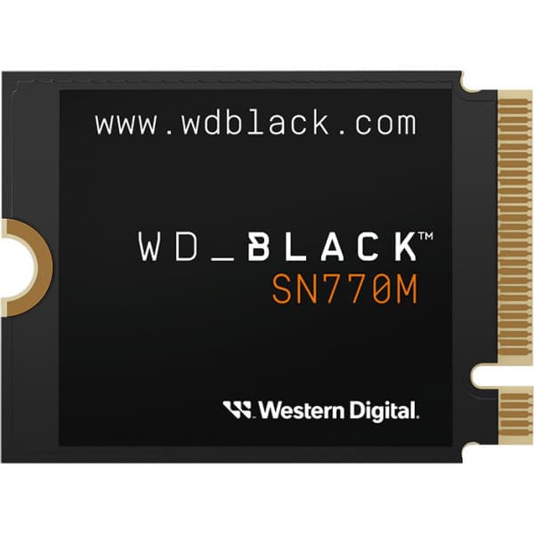 WD Black SN770M 2 Tt M.2 NVMe SSD -kovalevy
