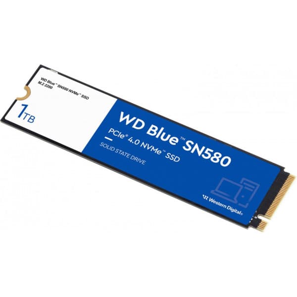 WD Blue SN580 1 Tt M.2 NVMe SSD -kovalevy