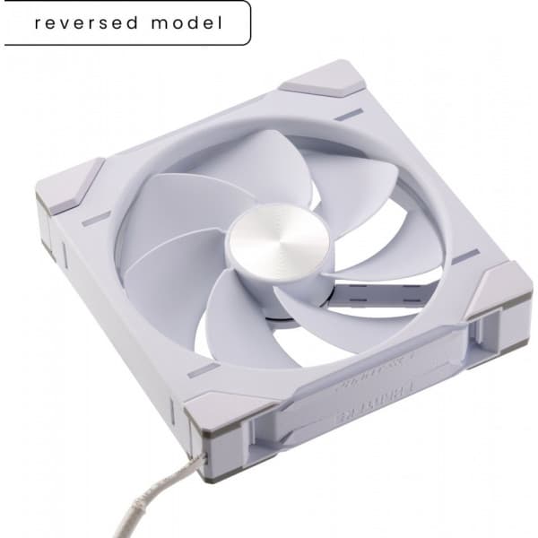 Phanteks D30-140 Reversed Airflow D-RGB PWM -fläkt, vit, 140 mm