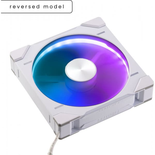 Phanteks D30-140 Reversed Airflow D-RGB PWM -fläkt, vit, 140 mm