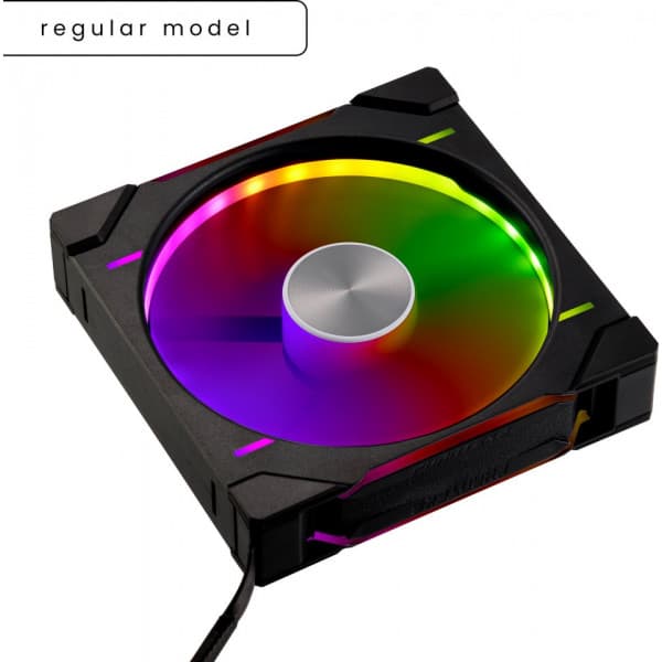Phanteks D30-140 D-RGB PWM-blæser, sort, 140 mm, 3 stk.