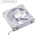 Pikkukuva 3 / 10: Phanteks D30-140 Reversed Airflow D-RGB PWM -tuuletin, valkoinen, 140 mm, 3 kpl