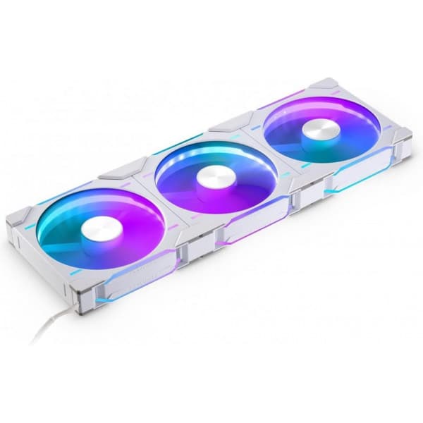 Phanteks D30-140 Reversed Airflow D-RGB PWM -tuuletin, valkoinen, 140 mm, 3 kpl