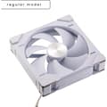 Miniatyrbild 3 av 10: Phanteks D30-140 D-RGB PWM-fläkt, vit, 140 mm, 3 st