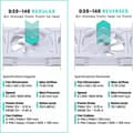 Miniatyrbild 6 av 10: Phanteks D30-140 D-RGB PWM-fläkt, vit, 140 mm, 3 st