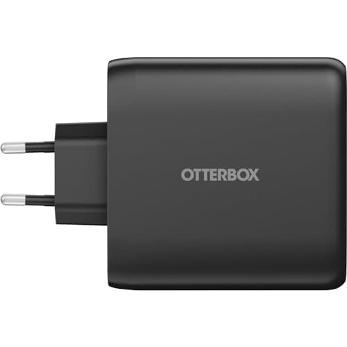 OtterBox Standard EU USB C oplader 100W GaN 2X USB-C + 2X USB-A sort (78-81343)