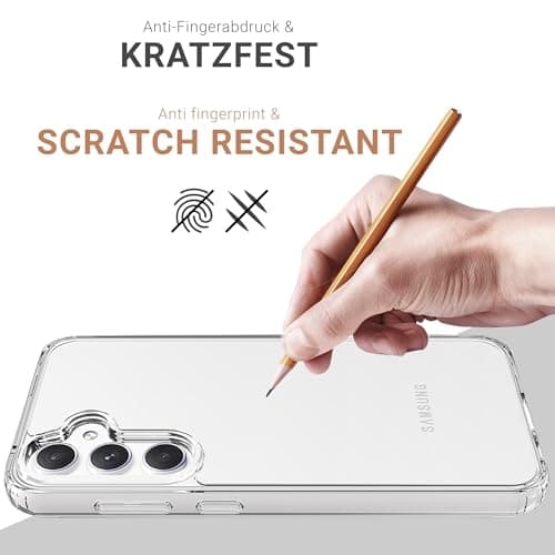 JT Berlin BackCase Pankow Clear| Samsung Galaxy S23 FE| gennemsigtig| 11046 (11046)