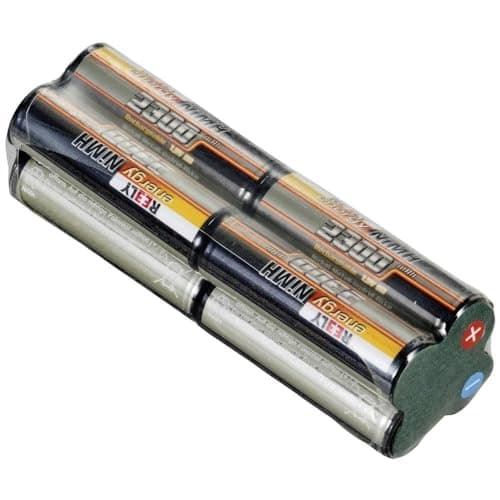 Reely modelbygningsbatteripakke (NiMh) 9,6 V 2300 mAh cellenummer: 8 Mignon (AA) Mignon (AA) blok med loddemærke