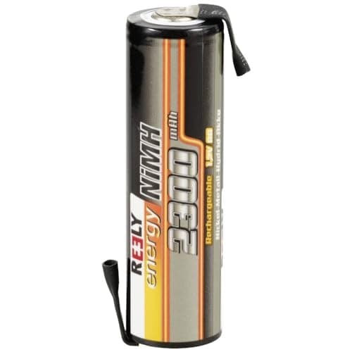 Reely-modelbygningsbatteripakke (NiMh) NiMH Mignon (AA) 1,2 V 2300 mAh med loddesko