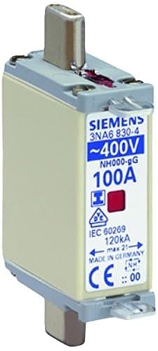 Siemens – iso-nh indikator sikring gL/gG 400 V t-000/100 A