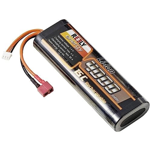 Reely modellbyggande batteripaket (LiIon) 7,4 V 4000 mAh antal celler: 2 15 C hardcase T-pluggsystem