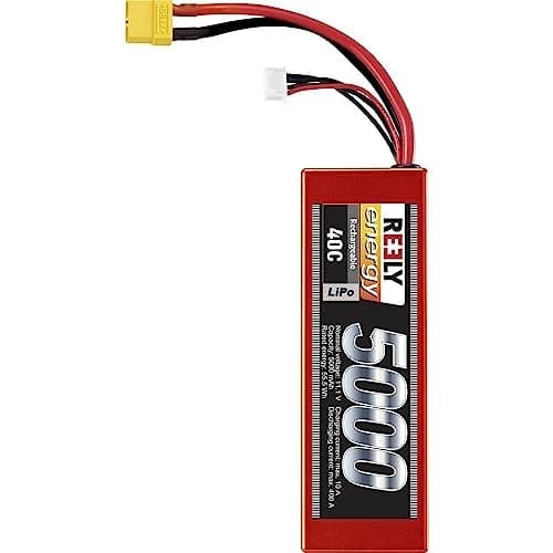 Reely modellbyggnadsbatteripaket (LiPo) 11,1 V 5000 mAh antal celler: 3 40 C hardcase XT90