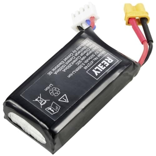 Reely-modelbygningsbatteripakke (LiIon) 11,1 V 500 mAh antal celler: 3 XT30U