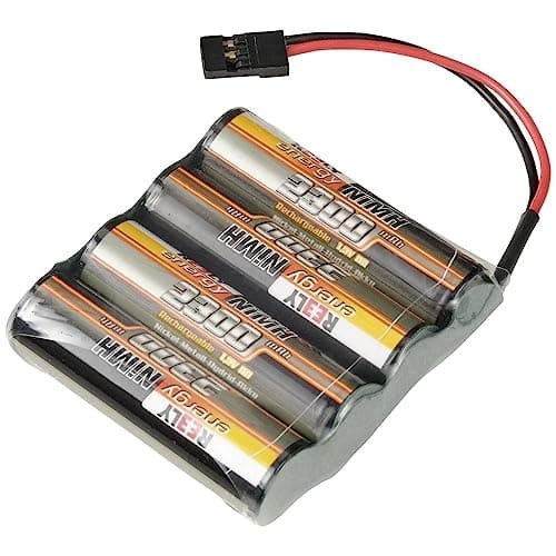 Reely-modelbygningsbatteripakke (NiMh) 4,8 V 2300 Ah antal celler: 4 Mignon (AA) side-by-side JR-stik