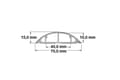 Miniatyrbillede 2 af 2: exertis Connect - Kabelgulvbeskytter - 1 m (753340)