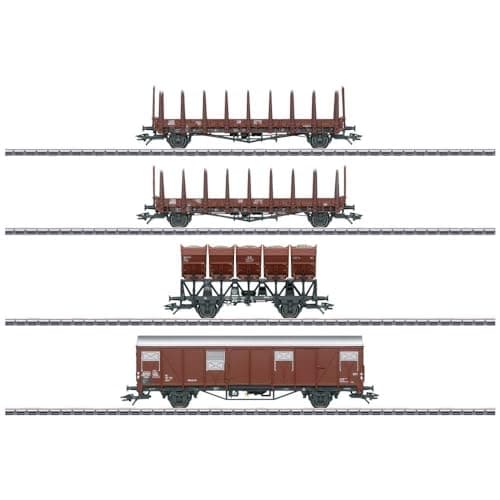 Märklin 46662 H0 Sæt med 4 DB godsvogne (46662) Brun