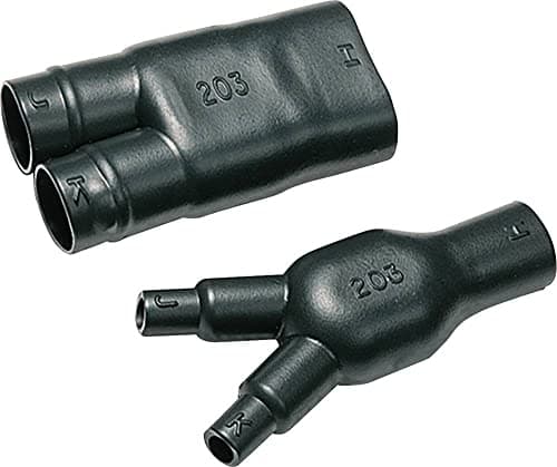 HellermannTyton krympedel 206-1-G PO-X BK