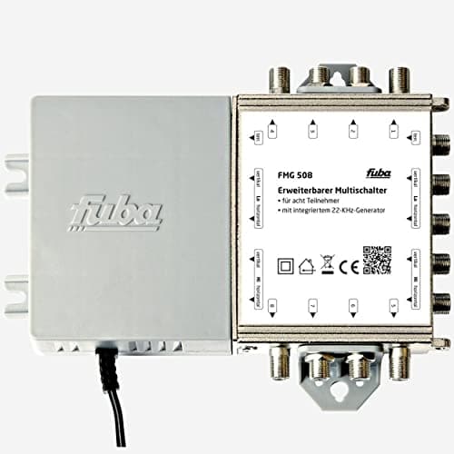 Fuba FMG 508 multiswitch 5 ingångar och 8 utgångar (22010201)
