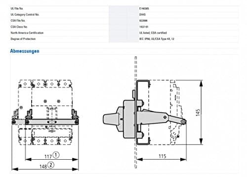 Eaton Electric GmbH driver NZM1-XRAV bag (107245)