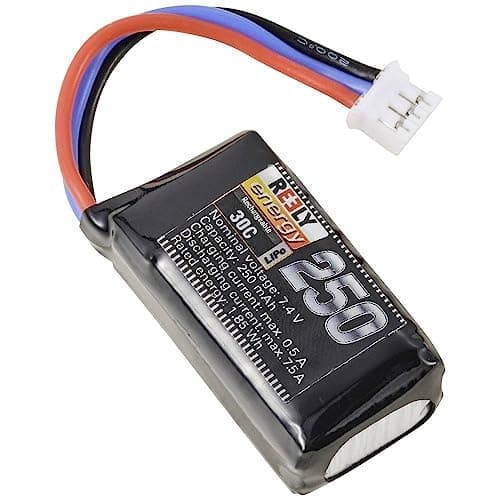 Reely-modelbygningsbatteripakke (LiPo) 7,4 V 250 mAh antal celler: 2 30 C blødt kabinet fladt stik
