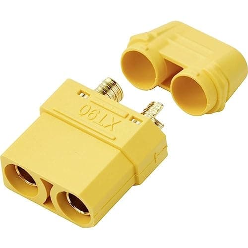 Reely RE-7471836 batterifatning XT90 forgyldt 1 stk (RE-7471836)