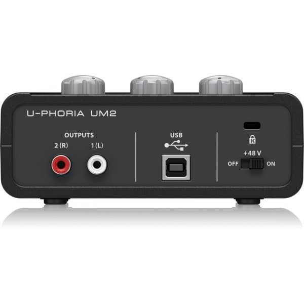 Behringer U-Phoria UM2 ljudkort till USB-porten