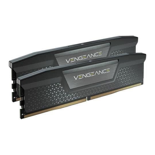 RAM - CORSAIR VEGEANCE RGB DDR5 - 32GB 2x16gb DIMM - 6000MHZ - PUSKUREETTON, 40-40-40-77, STD PMIC, XMP 3.0, musta HEATSPREDERERIER
