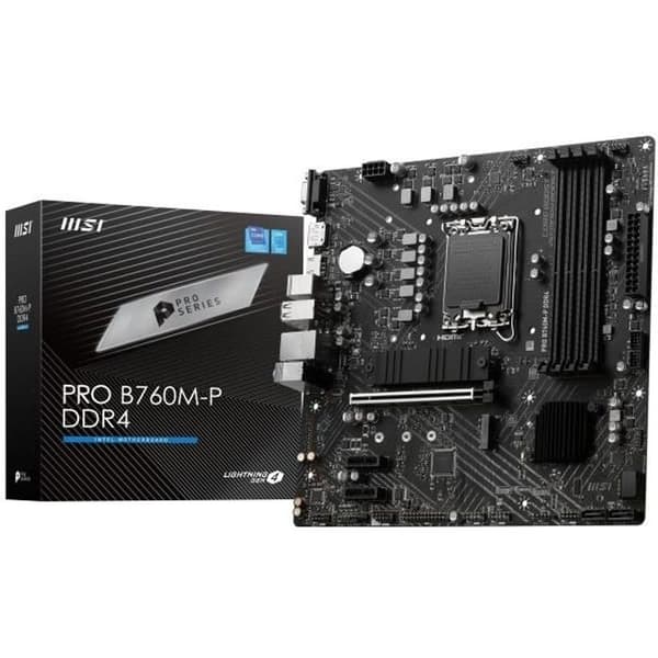 Bundkort - MSI - PRO B760M-P DDR4
