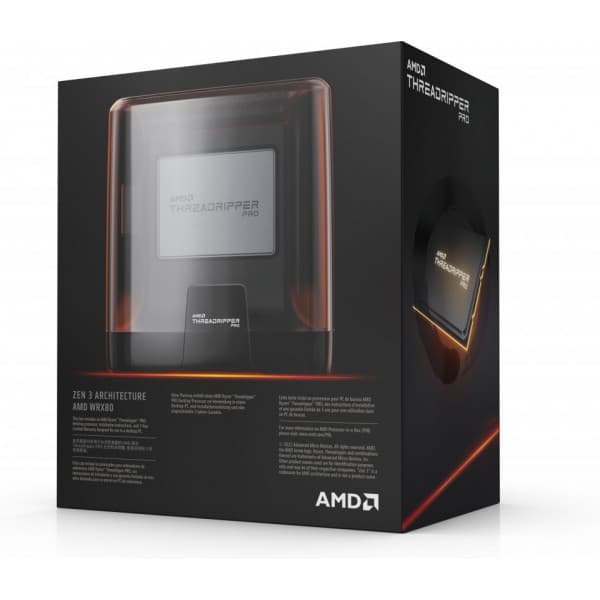 AMD Ryzen Threadripper PRO 5975WX-processor til sWRX8-soklen