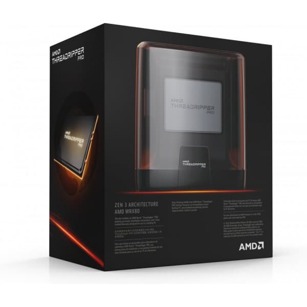 AMD Ryzen Threadripper PRO 5975WX-processor til sWRX8-soklen