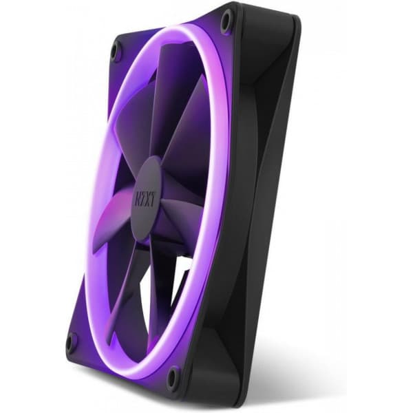 NZXT F140 RGB PWM-fläkt, 140 mm, svart