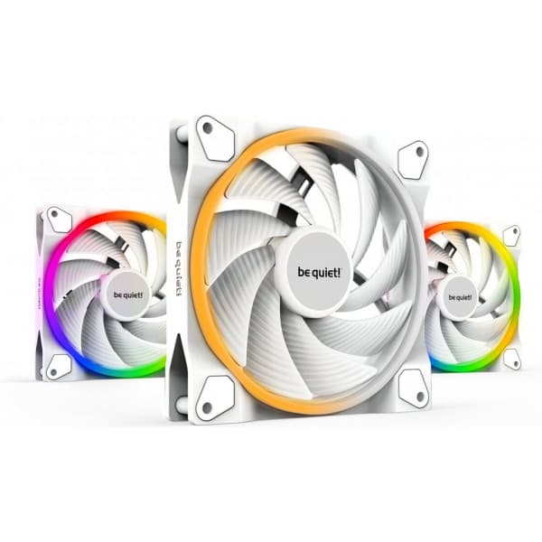 be quiet! Light Wings PWM high-speed ventilator pakke, 140 mm, 3-pack, hvid