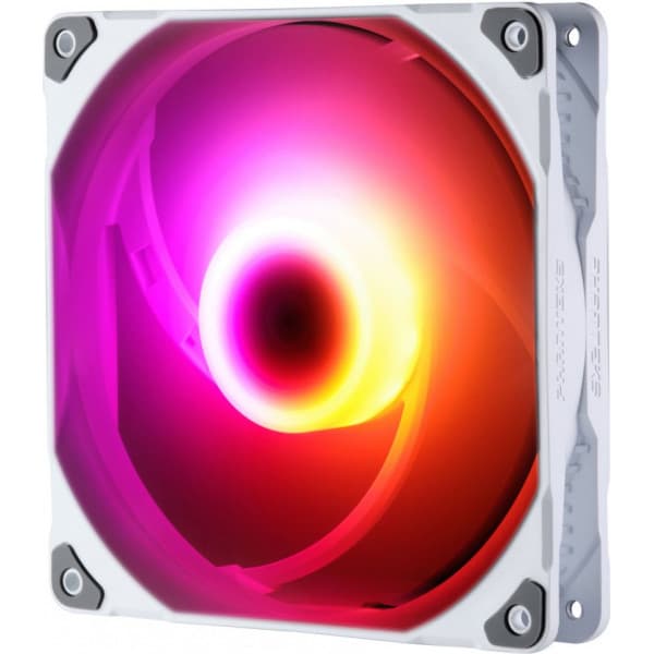 Phanteks M25-140 D-RGB PWM -fläkt, vit, 140 mm