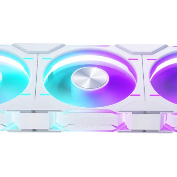 Phanteks D30-120 D-RGB PWM -tuuletin, valkoinen, 120 mm